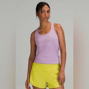 NWT Lululemon Swifty Tech Racerback 2.0 Race Length Wis Purple/Lavdew Size 10